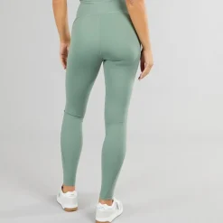 Clearance New Balance Dame Sleek NB Dry Højtaljede Tætsiddende Leggings Mørk Enebær