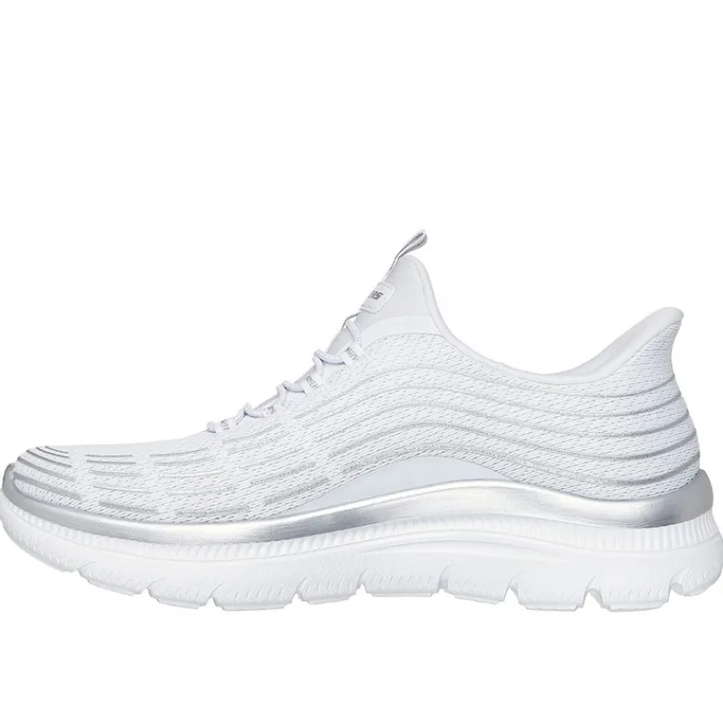 New SKECHERS SPORT Dame slip in sneakers Summits Plus Hvid