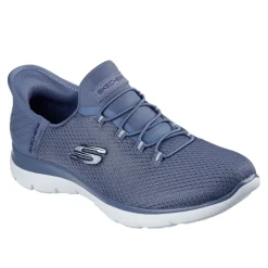 Outlet SKECHERS SPORT Dame Slip In Summits Diamond Dream Sneakers Blå Blå