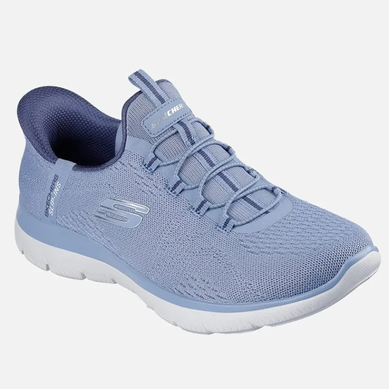 Best SKECHERS SPORT Dame slip-in Summits sneakers Blå Blå