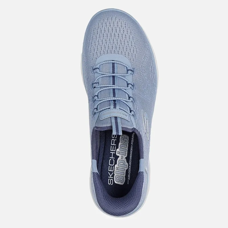 Best SKECHERS SPORT Dame slip-in Summits sneakers Blå Blå