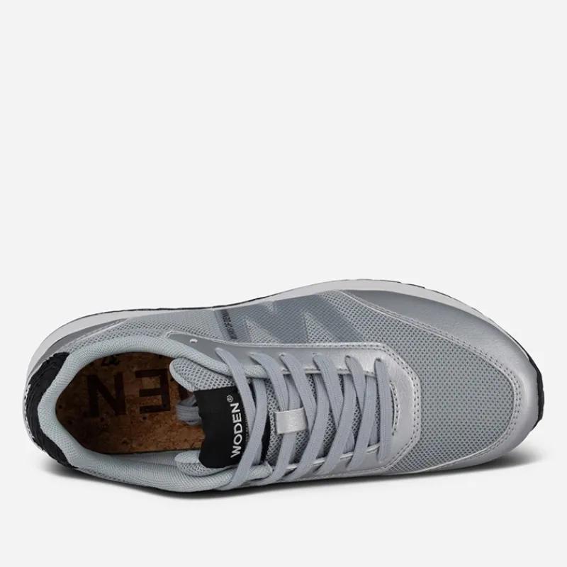 Clearance Woden Dame Sonja Sneakers 039 Silver Sølvfarvet