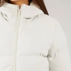Closure London Dame Storm Cuff Kort Puffer Jakke Sten