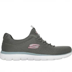 Hot SKECHERS SPORT Dame Summits Sommer Blush Sneakers Oliven
