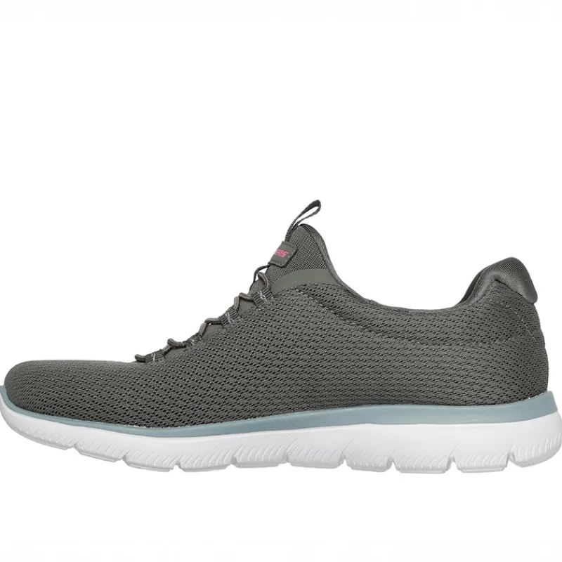 Hot SKECHERS SPORT Dame Summits Sommer Blush Sneakers Oliven