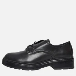 Online GEOX Dame Swelen Chunky Oxford Sko Sort