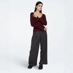 Best Moves Dame Twusti Sweater 1624 Sassafras Bordeaux