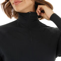 Clearance Trespass Dame Unite 360 Termisk Baselayer Sæt Sort
