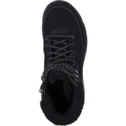 New SKECHERS Dame Vandrestøvler Glacial Ultra Sort