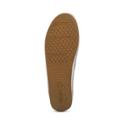Outlet GEOX Dame Vega Moc Tassel Loafers Lys Taupe Grå