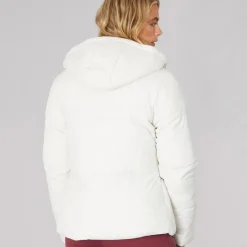 Bench Dame Willah Kort Dunjakke Vinter Hvid