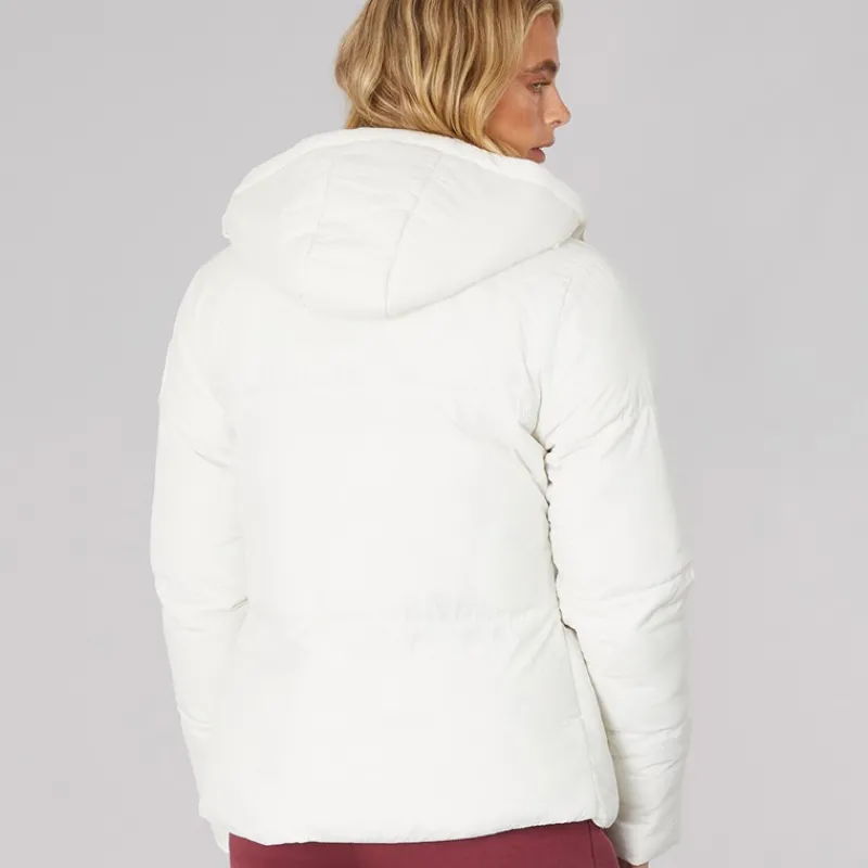 Bench Dame Willah Kort Dunjakke Vinter Hvid