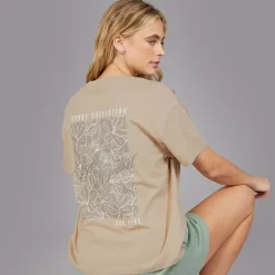 Clearance Bench Dame Yerra T-shirt Taupe
