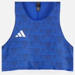 Sale adidas Dame Y-Tank Heat.Rdy Trænings T-shirt Semi Lucid Blue/Hvid
