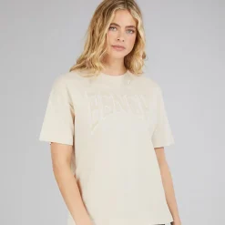 Bench Dame Zayah T-shirt Chalk