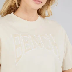Bench Dame Zayah T-shirt Chalk