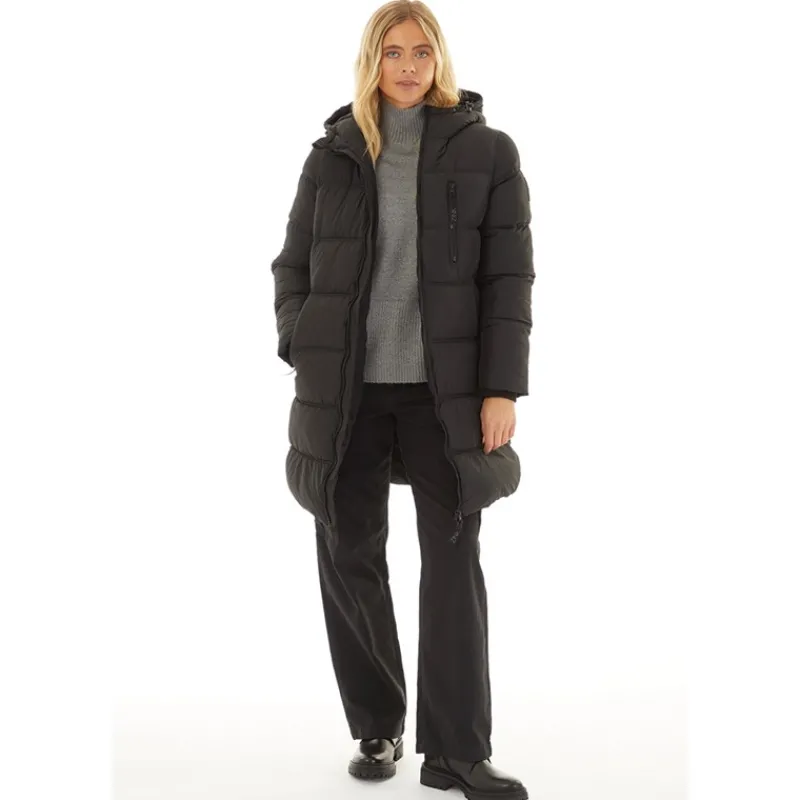Hot True North Damefrakke Zink Gunilla Sort