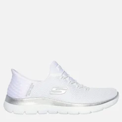 SKECHERS SPORT Damesko slip in Summits sneakers Hvid