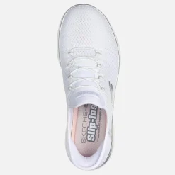 SKECHERS SPORT Damesko slip in Summits sneakers Hvid