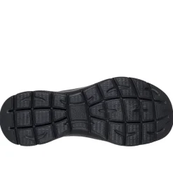 Hot SKECHERS SPORT Damesko Summits Klassisk Nat Slip In Sneakers Sort