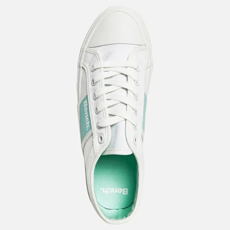 Best Bench Damessko Vicky Sneakers /Surf Spray Hvid
