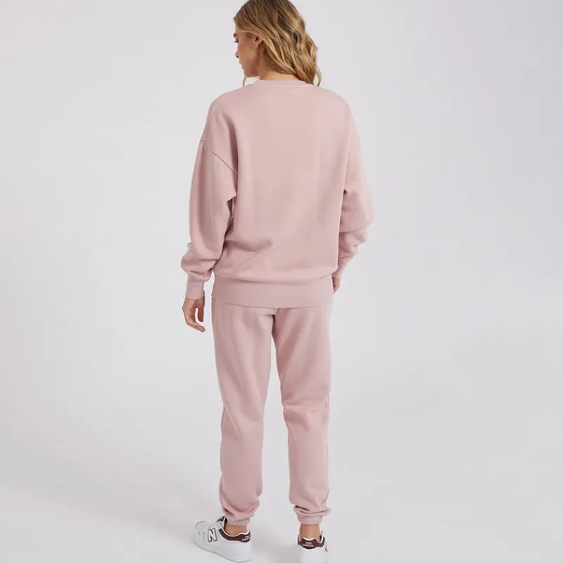 Discount Bench Dametøj Dera Træningssæt Vasket Mørk Rosa Lyserød