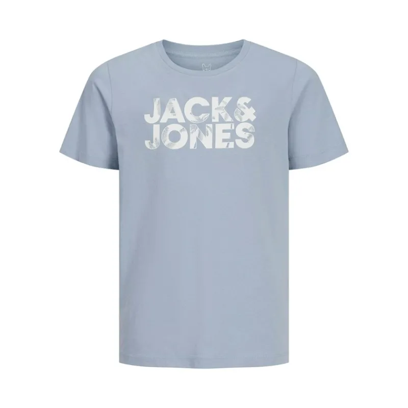 JACK & JONES Dre pakke T-shirts med blomsterprint til Drenge Hvid/Ashley Blå/Marineblå