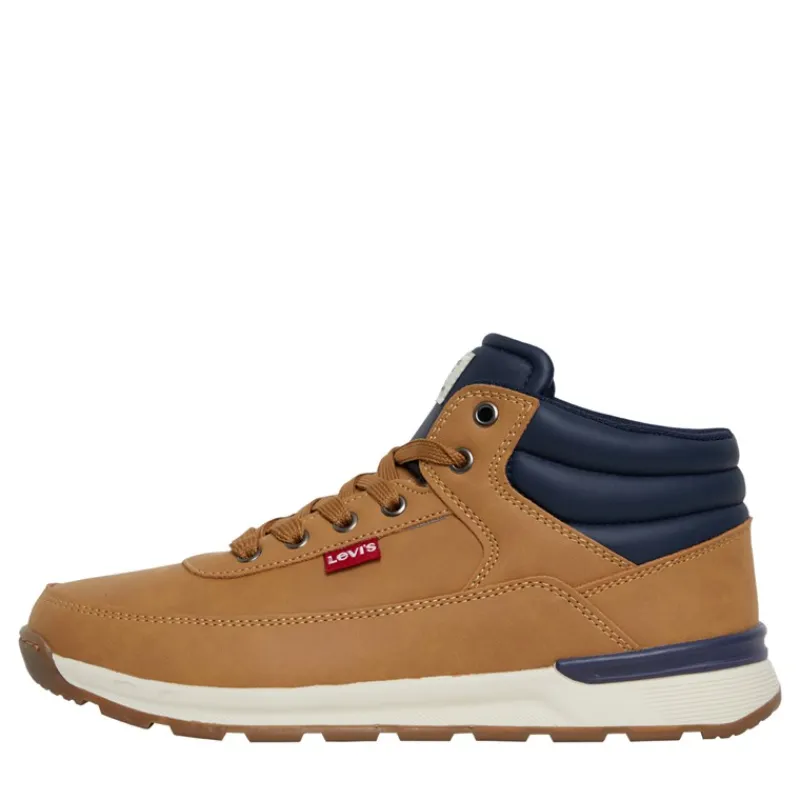 Online Levi's Drenge Ascot Sneakers Brun Kamel