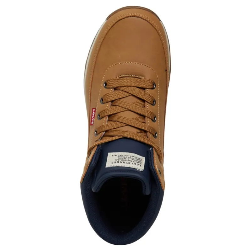 Online Levi's Drenge Ascot Sneakers Brun Kamel