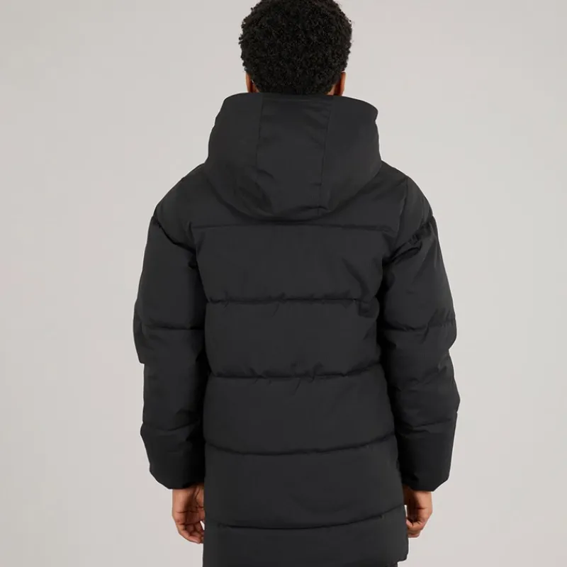 New JACK & JONES Drenge Brady Puffer Jakke Sort