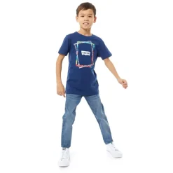 Clearance Bench Drenge Carson Slim Jeans Lys Vask Lyseblå