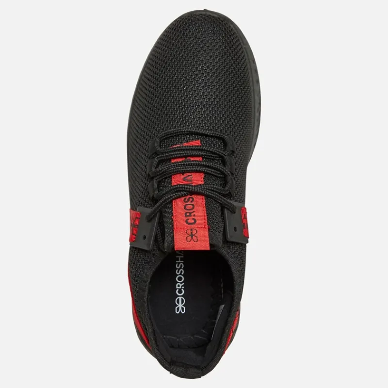 Crosshatch Drenge Ceaze Sneakers Flerfarvet Sort