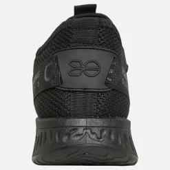 Outlet Crosshatch Drenge Ceaze Sneakers Sort