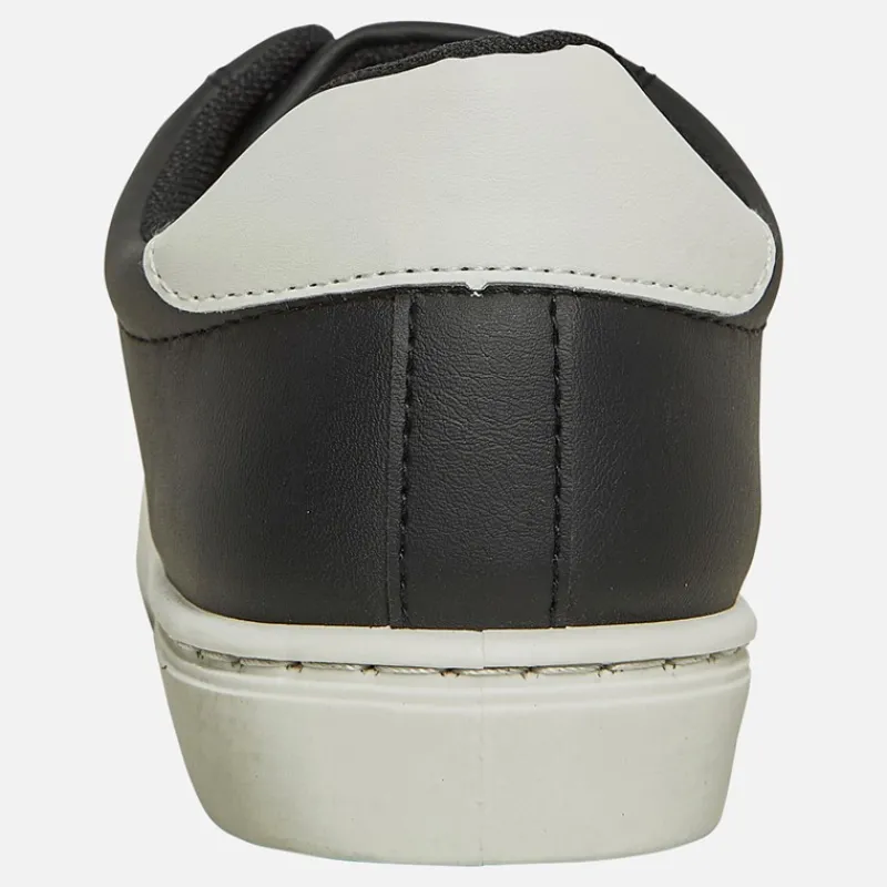 Clearance French Connection Drenge Contrast Heel Tennis Sneakers Sort