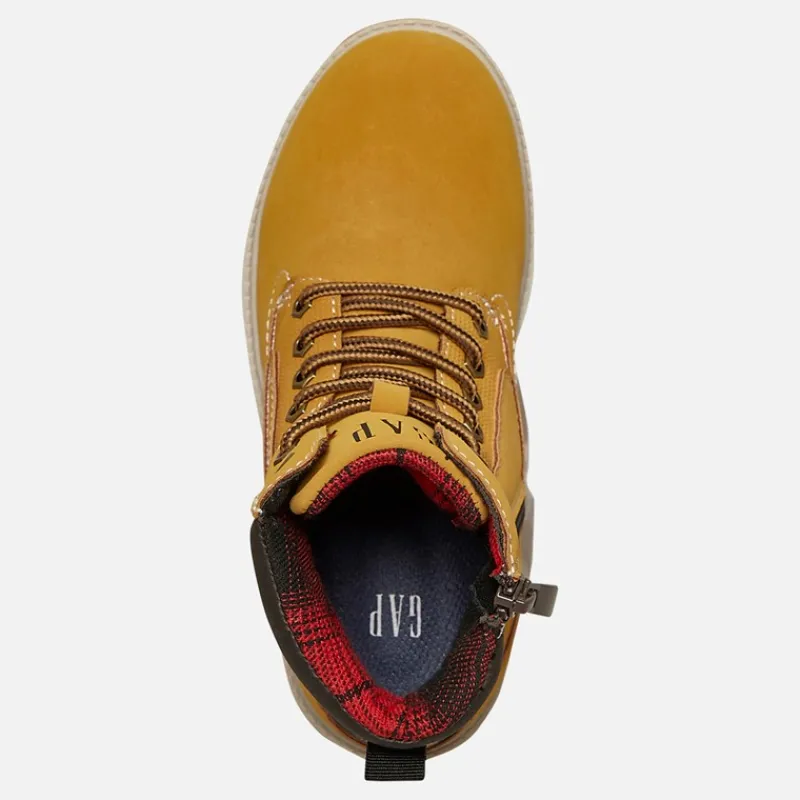 Hot GAP Drenge Dayton II Mellem Lace Støvler Gul Royal Hvedefarvet