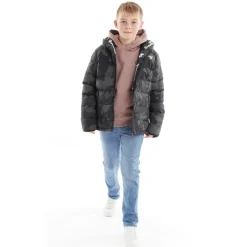 Best Money Drenge Emerton Jakke Sort Camo