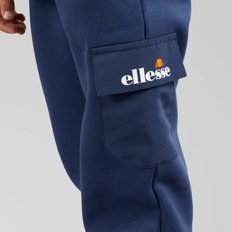 New Ellesse Drenge Enrique Sherpa Hættejakke Og Joggingbukser Navy
