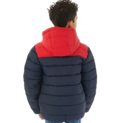 New U.S. POLO ASSN. Drenge Farveblok Oksel Pufjakke Blå Blazer Marineblå