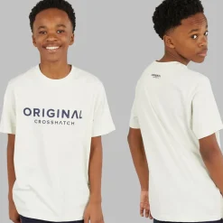 Online Crosshatch Drenge Fire Dele Hættetrøje Sweatshirt T-shirt Og Joggingbukser Sæt Navy/​Off White
