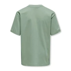 New ONLY & SONS Drenge Fred Malto Liv T-shirt Iceberg Green