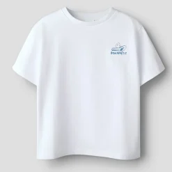 New Name It Drenge Frederik T-shirt Lyse Hvid