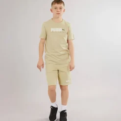 Clearance Puma Drenge Grafik Shorts Putty