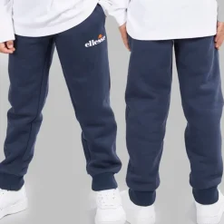 Discount Ellesse Drenge Harrison Hættetrøje T-Shirt Og Joggingbukser Sæt Blå /​ Hvid