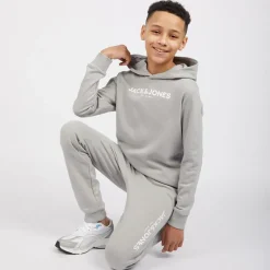 Hot JACK & JONES Drenge Harry Træningstøj Alloy Lysegrå