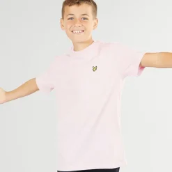 Discount Lyle And Scott Drenge Heather T Shirt X835 Iris Marl