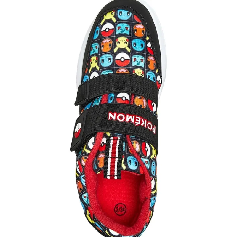 Outlet Pokemon Drenge Hinata Sneakers Sort/Multi