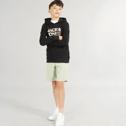 JACK & JONES Drenge Jaiden Campaign Hybrid Shorts Desert Sage Grøn
