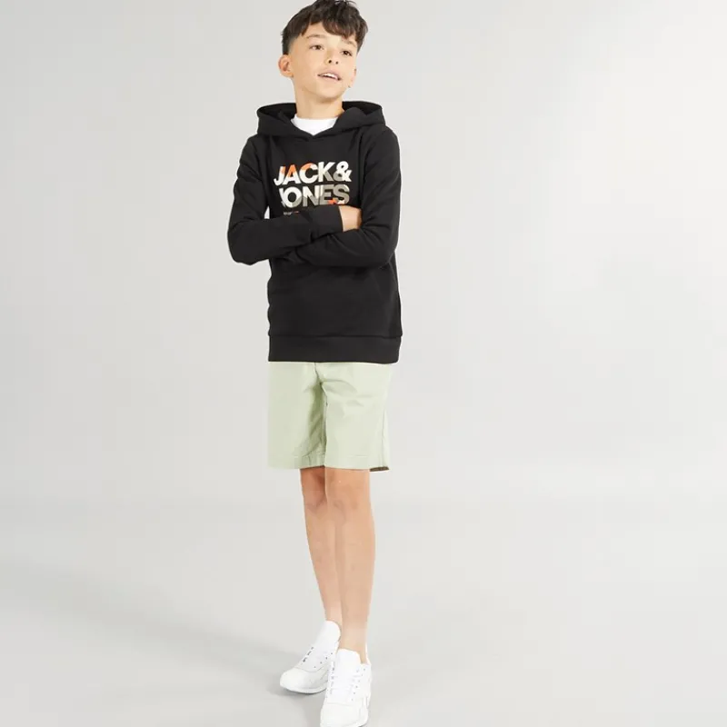 JACK & JONES Drenge Jaiden Campaign Hybrid Shorts Desert Sage Grøn