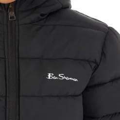 Discount Ben Sherman Drenge Klassisk Pufferjakke Sort