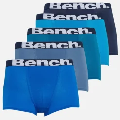 Hot Bench Drenge Leena Fem Pak Boksershorts Assorteret